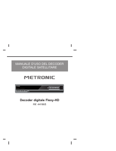 Manuale Metronic 441665 Flexy-HD Ricevitore digitale