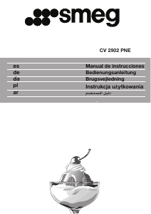Manual de uso Smeg CV2902PNE Congelador