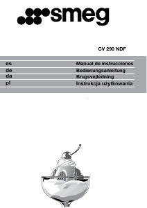 Instrukcja Smeg CV290NDF Zamrażarka
