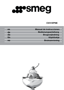 Käyttöohje Smeg CV31X2PNE Pakastin