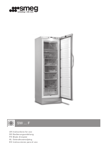 Mode d’emploi Smeg CV35XS5 Congélateur