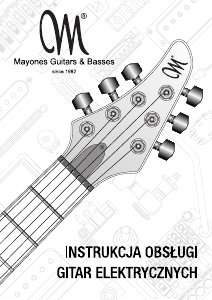 Instrukcja Mayones Regius 7 Gitara