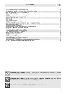 Manuale Smeg CVB20RP Congelatore