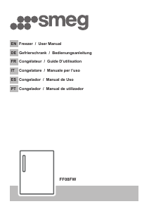 Manual de uso Smeg FF08FW Congelador