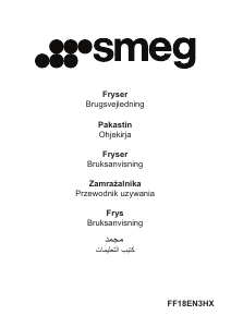 Bruksanvisning Smeg FF18EN3HX Frys