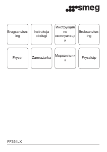 Instrukcja Smeg FF354LX Zamrażarka