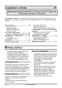 Manuale Smeg VI144P1 Congelatore