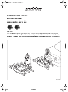 Mode d’emploi Uebler X21 nano Porte-vélo