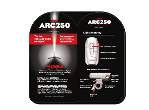 Handleiding NEBO ARC250 Fietslamp