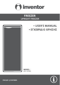 Manual Inventor KF2-157MS Freezer