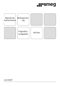 Bruksanvisning Smeg C3170FP Kyl-frys