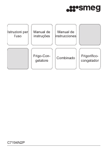 Manuale Smeg C7194N2P Frigorifero-congelatore