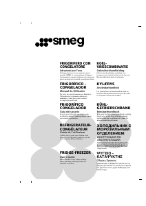 Mode d’emploi Smeg CF35PTFL Réfrigérateur combiné