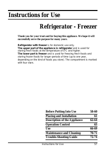Manual Smeg CR320ASX Fridge-Freezer