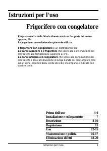 Manuale Smeg CR320ASX Frigorifero-congelatore