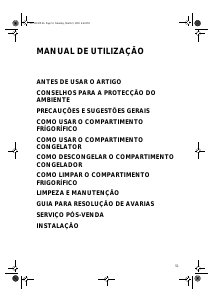 Manual Smeg CR327AV1 Frigorífico combinado