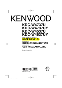 Mode d’emploi Kenwood KDC-W4537U Autoradio