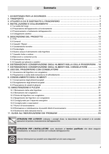 Manuale Smeg F32BCG Frigorifero-congelatore