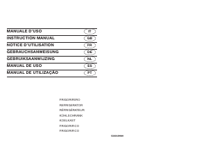 Manuale Smeg FA350X Frigorifero-congelatore