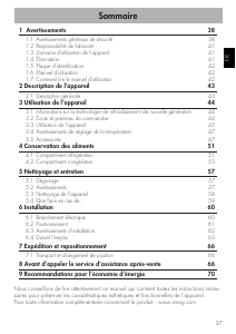 Mode d’emploi Smeg FA490RR Réfrigérateur combiné