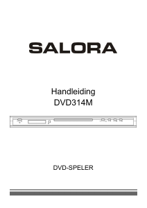 Mode d’emploi Salora DVD314M Lecteur DVD