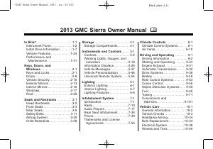 Manual GMC Sierra (2013)