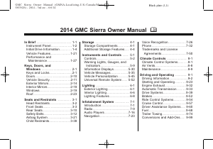 Manual GMC Sierra (2014)