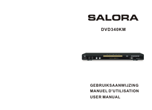 Manual Salora DVD340KM DVD Player