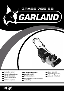 Manual de uso Garland Grass 765 SB Cortacésped