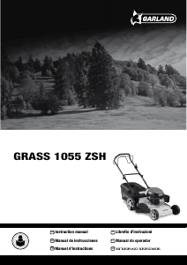 Manual de uso Garland Grass 1055 ZSH Cortacésped