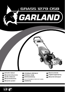 Manual de uso Garland Grass 1279 OSB Cortacésped
