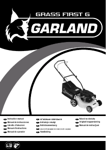 Εγχειρίδιο Garland Grass First G Μηχανή του γκαζόν
