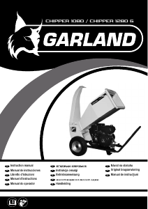Manual de uso Garland Chipper 1280 G Biotriturador