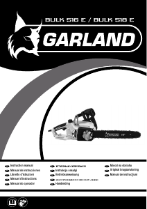 Manual Garland Bulk 518 E Chainsaw