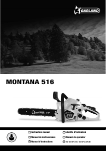 Manual Garland Montana 516 Chainsaw
