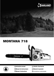 Manual Garland Montana 718 Chainsaw