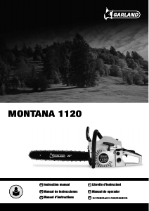 Manual Garland Montana 1120 Motosserra