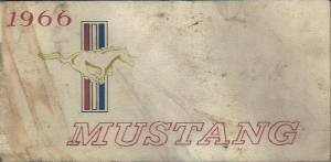 Handleiding Ford Mustang (1966)