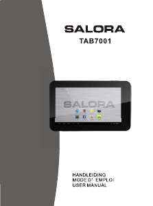 Manual Salora TAB7001 Tablet