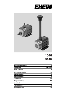 Manuale Eheim 1046 Pompa per fontana