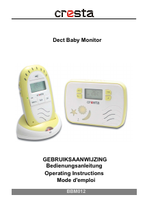 Bedienungsanleitung Cresta BBM012 Babyphone