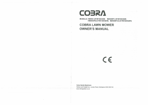 Manual Cobra RM40SPCE Lawn Mower