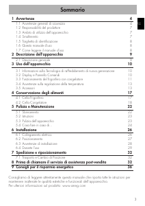 Manuale Smeg FAB38RPG Frigorifero-congelatore