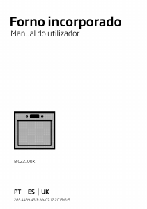 Manual de uso BEKO BIC 22100 X Horno