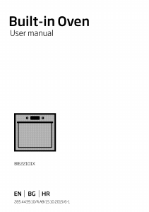 Manual BEKO BIE 22101 X Oven