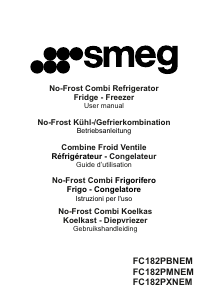 Manuale Smeg FC182PBNEM Frigorifero-congelatore