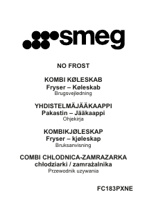 Instrukcja Smeg FC183PXNE Lodówko-zamrażarka