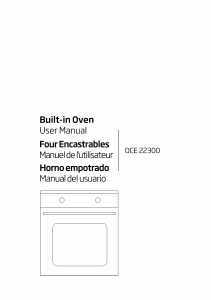 Manual de uso BEKO OCE 22300 Horno