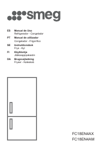 Manual Smeg FC18EN4AX Frigorífico combinado