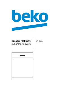 Kullanım kılavuzu BEKO BM 3003 Bulaşık makinesi